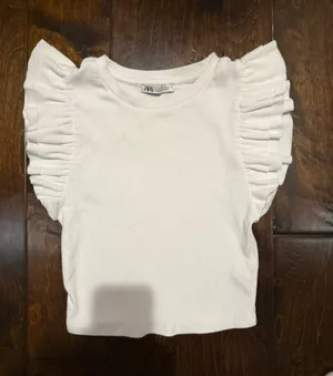 ZARA Ruffle Top thumbnail 2