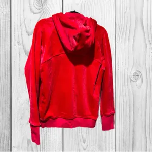 ATHLETA‎ Women's Zip-Up Hoodie Hibiscus Red Heavy Weight size medium thumbnail 8