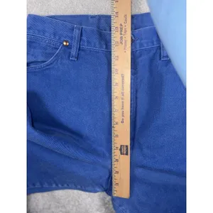 VTG Women's 90s Blue Denim Wrangler‎ Jeans WPL6428 15x32 (30x32) Cowgirl Cut thumbnail 7