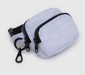 BAGGU Fanny Pack Charm Lavender Grey NWT thumbnail 1
