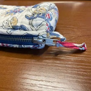 Pottery Barn Floral Print Pencil Travel Case thumbnail 2