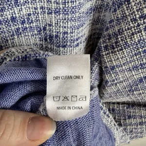 NWT Pomander Place Tuckernuck Blue‎ Tweed Shift Dress XL Old Money Preppy Office thumbnail 7