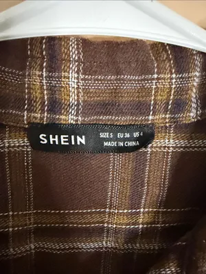 Men's Brown Plaid Long-Sleeve Shirt thumbnail 2
