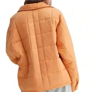 Emory park Quilted bomber jacket cozy & soft relaxed fit Sz S oversized look thumbnail 2