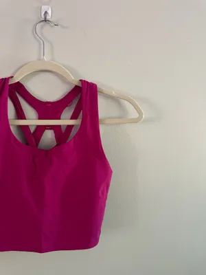 Lululemon Stash It Bra *Medium Support, B/C Cup Ripened Raspberry thumbnail 7