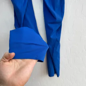 Lululemon Base Pace High Rise Running Tight 25" Symphony Blue Size 12 EUC thumbnail 4