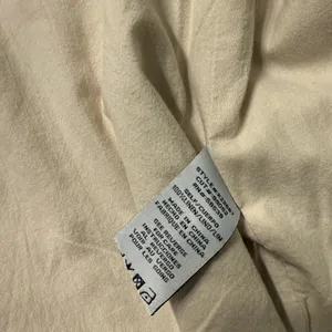 Kut from the Kloth Cream Boho 100% Linen Raw Edge Jacket Size Large thumbnail 4