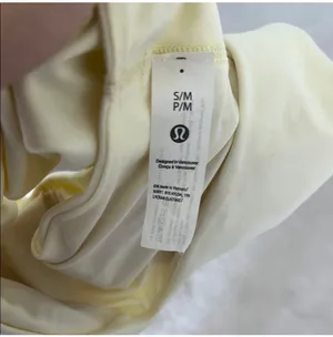 Lululemon Butter Yellow sports bra thumbnail 5