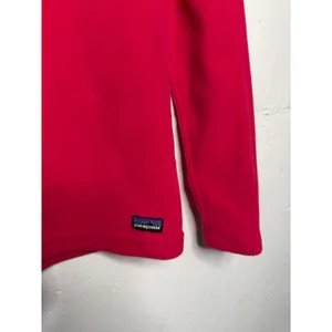 Patagonia Women's Micro D 1/4-Zip Fleece Pullover Size Small Magenta Pink thumbnail 2