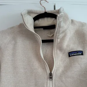 Patagonia Better‎ Sweater 1/4 Zip Pullover Fleece Jacket Oatmeal Beige Womens thumbnail 3