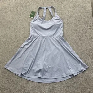 NWT Halara Barre Ballet Dress Blue Athletic Tennis Athleisure Women's 2X thumbnail 1