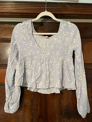 LA Hearts Long Sleeve Flow Top thumbnail 1