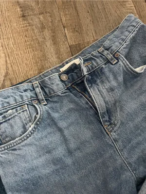 Mango size 4 cuffed jeans thumbnail 5