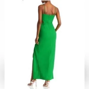 AQUA Cutout Crepe Gown‎ Size 0 thumbnail 8