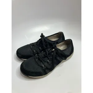 Dansko Walking Shoes Women Size 38 Black Excellent Leather Lace Up Comfort thumbnail 4