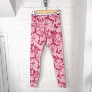 Lorna Jane Pink Tie Dye Activewear Leggings thumbnail 2