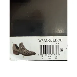 ⁠Fergalicious by Fergie Wrangle Ankle Boots Booties Doe Tan Women's Size 10 NEW⁠ thumbnail 5