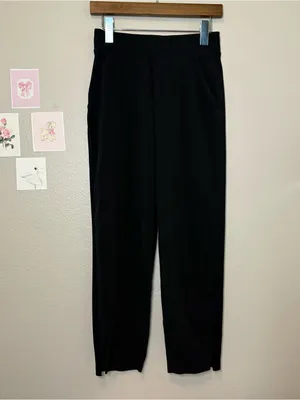 Ashleta wide leg high waisted black pant trouser 0P casual corpcore quiet luxury thumbnail 8