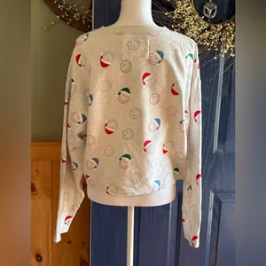 American Eagle Christmas Lounge Top size XL. thumbnail 4