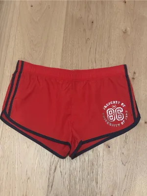 PINK Victoria's Secret Red Athletic Shorts thumbnail 2