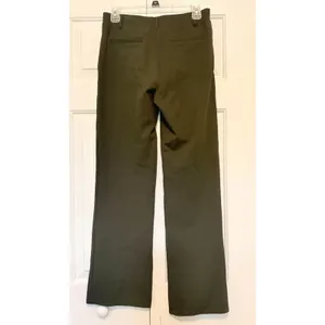 Quince Ultra-Stretch Ponte Straight Leg Pants Olive Green W-PNT-29 Medium thumbnail 2