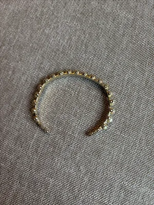 Kendra Scott Keziah Golden Obsidian Vintage Gold Cuff Bracelet thumbnail 5
