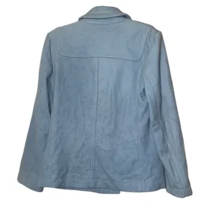 Gap Teal Zip n Toggle Y2K Peacoat size Medium thumbnail 4