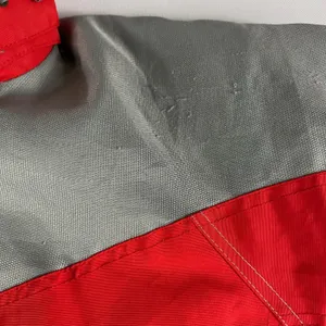 Vintage The North Face Jacket Womens XL Summit Series HyVent Red Gray‎ Hooded thumbnail 15