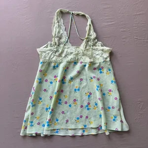 Enchanting Floral Halter Neck Lace Cami Top thumbnail 4