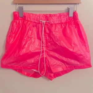 🎈BOGO FREE🎈Pink neon running shorts size m thumbnail 1