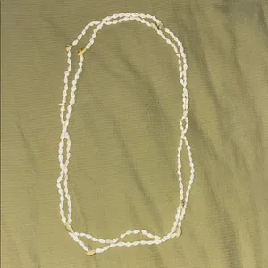 Hawaiian White Nassa Shell Necklaces (2 strands) thumbnail 2