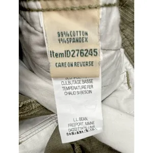 NWT Women Size 14 Gorp Utility Hiking LL Bean Olive Favorite Fit Pants thumbnail 5