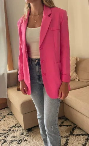 Pretty Little Thing Oversized blazer thumbnail 1
