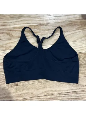 Puma Black Racerback Sports Bra Intimates thumbnail 2