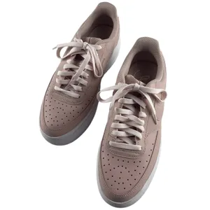 Nike Air Force 1 Sage Low Platform Pink Leather Sneakers Womens US 11 DM0113-600 thumbnail 3