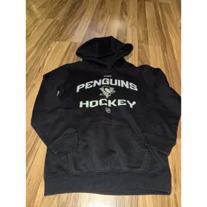 Reebok Pittsburgh‎ Penguins Boys Sz 8 T-Shirt Hoodie Cotton EUC thumbnail 4