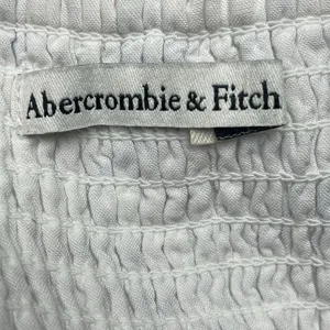 Abercrombie & Fitch Women's Tie Strap Linen-Blend Mini Small Dress Tiered Y2K thumbnail 7