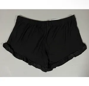 Black White Bow Frill Ruffle Shorts Bottoms Size S 🤍🖤 thumbnail 3
