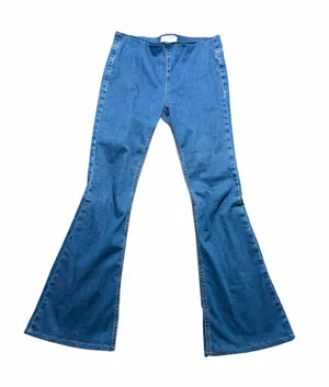 Free People We The Free Penny Pull-On Flare Jeans Size 28 thumbnail 1