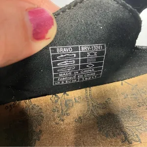 Taos Bravo Mary Jane Shoes black leather‎ size 8 thumbnail 8