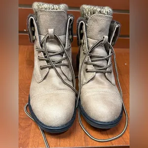 Cliffs by WHITE MOUNTAIN Taupe Combat Boots thumbnail 2