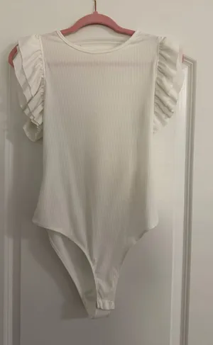 White Bodysuit Size M thumbnail 1