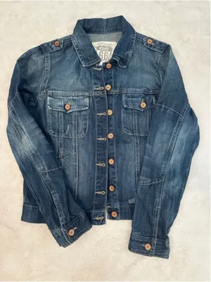 Route 66 Denim Jacket Blue Women's Small thumbnail 1