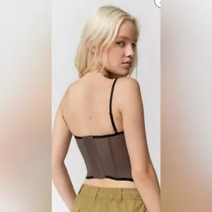 Urban Outfitters Out From Under Modern Love Corset‎ – Black, Size L, EUC thumbnail 3
