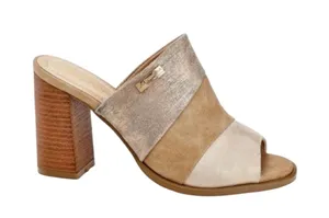 Henry Ferrera Champagne Sandals Size 7 thumbnail 1