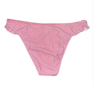 No Boundaries Polka dot ruffle bikini bottoms thumbnail 5