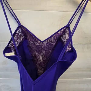 Victoria's Secret Purple Lingerie Night Gown Babydoll Slip thumbnail 8