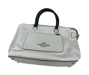 Coach New York women’s handbag clutch cream pebble leather SKU 2949 thumbnail 1