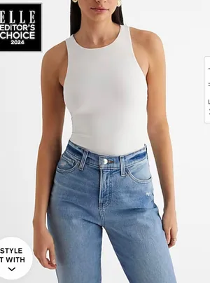 Body Contour Compression High Neck Bodysuit  thumbnail 2