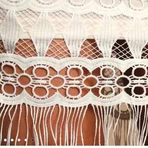 Lulus‎ Kenna White Crochet Lace Sleeveless Bodycon Dress MEDIUM thumbnail 4